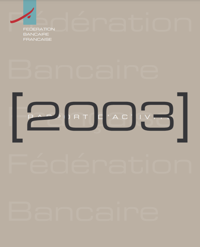 Rapport d'activité FBF 2003