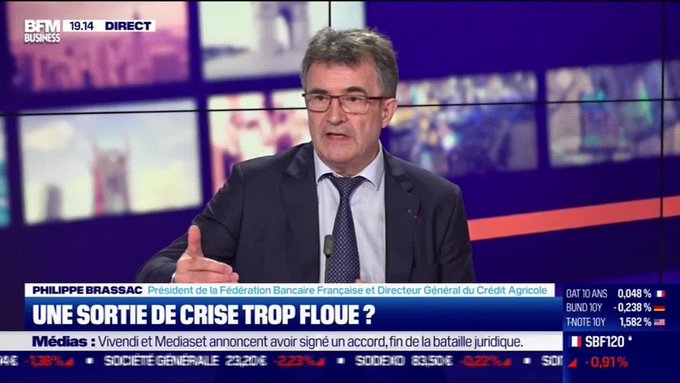 Philippe Brassac était l’invité d’Hedwige Chevrillon sur BFM Business