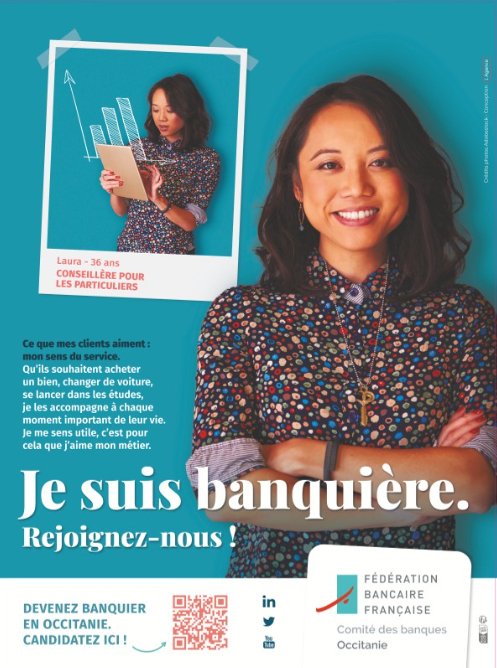 Campagne FBF Occitanie - Je suis banquière